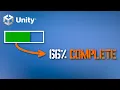 Progress-Reporting C Progress Bars on a Canvas With Updating Text Unity Tutorial