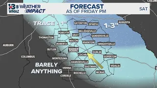 Weather Impact Alert Meteorologist Ansley Parker breaks down snow chances for today