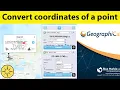Convert coordinates of a point