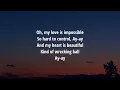 Alok & James Arthur - Work With My Love (Lyrics)