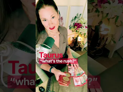 SassyShorts #taurus "what's the rush?" 8/7/26 #sassyscorpiontarot #tarot #shorts
