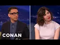 Fred Armisen Carrie Brownstein s Portlandia Conversation Starters CONAN on TBS