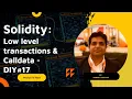 Solidity - Low level transactions Calldata