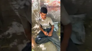 مواطن يوث ق تعاطي أطفال للمخدرات في شوارع شبرا الخيمة بمحافظة القليوبية دندنها