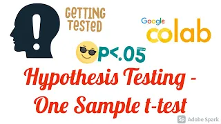 Hypothesis Testing - One Sample t test