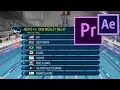 Free Olympic Lower Third Template and Tutorial