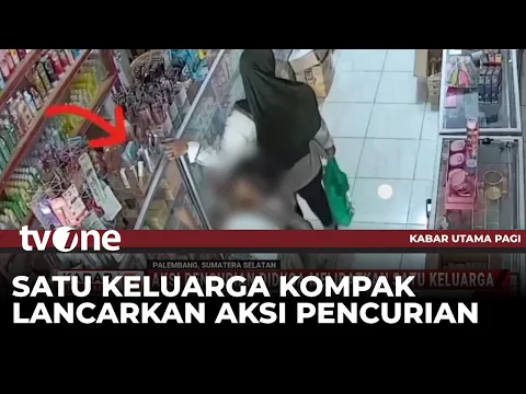 Modus Pura-pura Belanja, 1 Keluarga di Palembang Kompak Mencuri