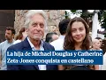 Michael Douglas and Catherine Zeta-Jones daughter charms Mallorca by speaking Spanish