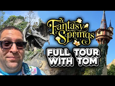 Download MP3 FULL TOUR of Fantasy Springs at Tokyo DisneySea - Tom's Tokyo Vlogs SPECIAL