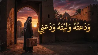 يتيمة ابن زريق البغدادي   رائعة بغدادية خلدها الشجن والرحيل دندنها