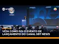 Lagu Veja como foi o lançamento do canal SBT News; estreia é na segunda (15) | #SBTNotícias