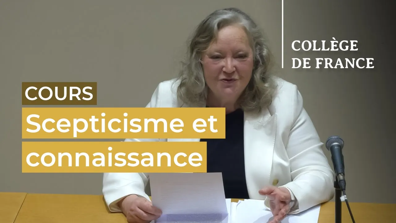 Scepticisme et connaissance (suite et fin) (5) - Claudine Tiercelin (2023-2024)