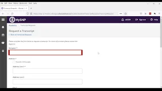 How to Request a Transcript