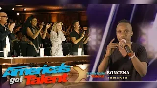tanzanian goes into the semi finals final america got talent boncena to stop whites at the 2020