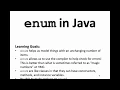 Using Java enum to create a finite set of objects of a type