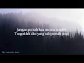 Fiersa Besari - Pelukku untuk Pelikmu lirik (OST Imperfect: Karier, Cinta, & Timbangan)