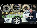 MERCEDES RUN FLAT INDICATOR INOPERATIVE REPAIR ABS WHEEL SPEED SENSOR REPLACEMENT - C CLASS W204