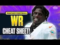 Draft Day WR Guide 2025 Sleepers Busts Breakouts 2025 Fantasy Football Strategy