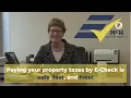 Pay your McHenry County property taxes with E-Check