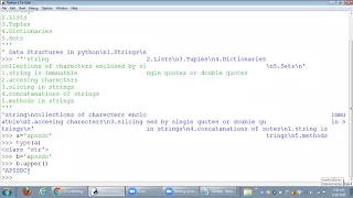 Day 4 FDP Python 16th June 2020