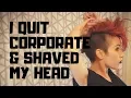 Shaving a Deathhawk DIY Cut Dye
