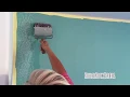 Patterned paint roller - HOW TO US
