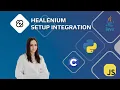 Healenium - Setup integration with Python Java C JS