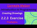 CM Intro to Programming Unit 2 Lesson 2 Exercise Pushpins