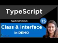 Using Classes and Interface in Demo App TypeScript Tutorial
