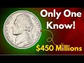 Rare 1989 US Nickel with Error - UNITE STATE OF AMEIRCA Worth Big 450 MILLIONS DOLLARS