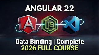 Angular 22 Data Binding Tutorial for Beginners One-Way Two-Way Binding