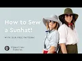 Closet Core Sun Hat Free DIY Sun Hat Pattern Closet Core Patterns