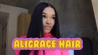 incredible wear u0026 go silky straight aligrace hair uglychrisszy