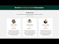 How to Create a Stunning Testimonial Section with HTML and CSS Free Source Code