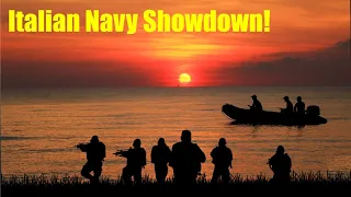 Nighttime Encounter with Italian Naval Forces