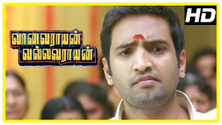 vanavarayan vallavarayan climax krishna and monal unite ma ka pa santhanam kovai sarala