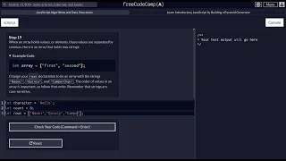 FreeCodeCamp - JavaScript Data Structures and Algorithms