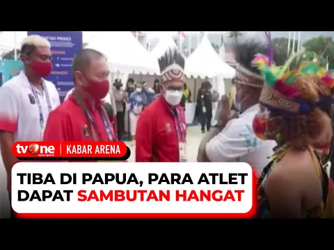 Rombongan Pertama Kontingen PON XX Telah Tiba di Papua