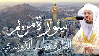 سورة مريم بصوت القارئ ياسر الدوسري بدون اعلانات 