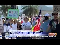 Dozens rally in La Quinta to protest ICE activity support immigrant communities