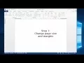 How to create a Thank You card in MS-Word