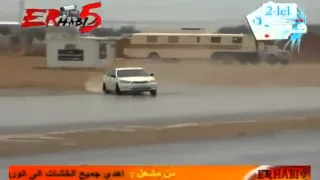 هجوله فالمطر تفحيط مطنش   المتهور قمة الجنان والتهور دندنها