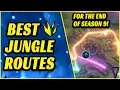 The BEST Ganking Jungle Routes For End Of Season 9 - League Of Legends