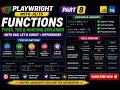 Playwright Tutorial Part 8 JavaScript Functions Hoisting TDZ Explained