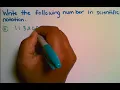 Scientific Notation Part 1