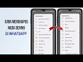 Lagu Cara Menghapus Nada Dering Di WhatsApp