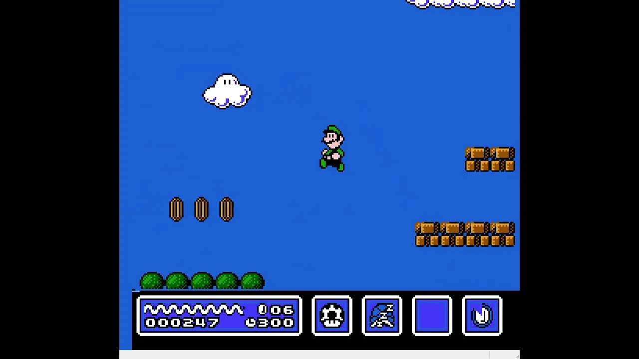 Super Luigi The Red Coin Quest Demo God Mode (Super Mario Bros. 3 Hack)