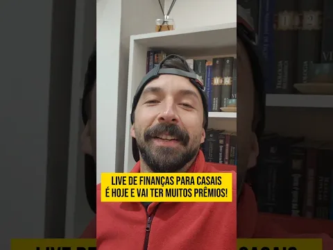 É hoje! Live de finanças para casais