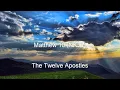 Matthew 10 NKJV - Twelve Apostles Sent Out Jesus Teaches Confess Christ Before Men