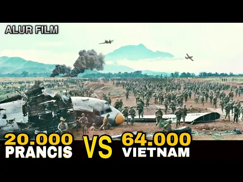 Download MP3 BRUT4LNYA PERTEMPURAN TERBUKA❗ 64.000 pasukan vietnam VS 20.000 prancis | alur cerita film perang